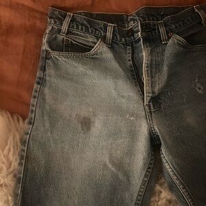 RARE Levi's Orange Tab 517